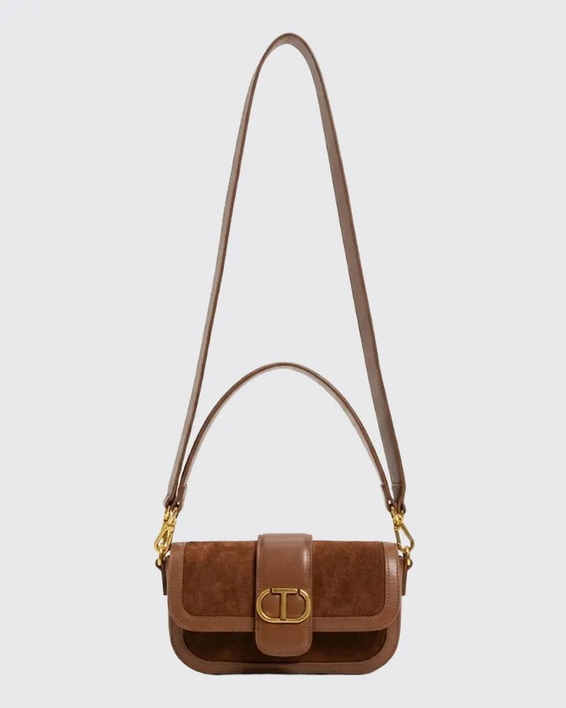 Twin-Set Schultertasche damen Braun