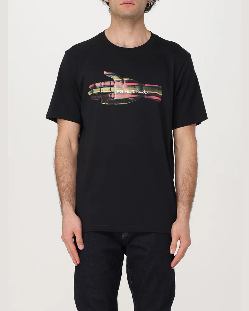 Paul Smith T-shirt herren Schwarz