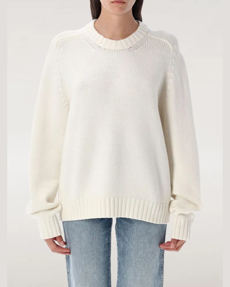 KHAITE Pullover damen Weiß