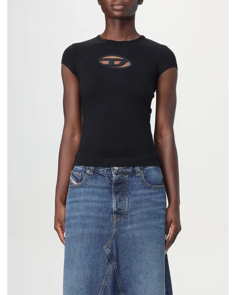 Diesel T-shirt damen Schwarz