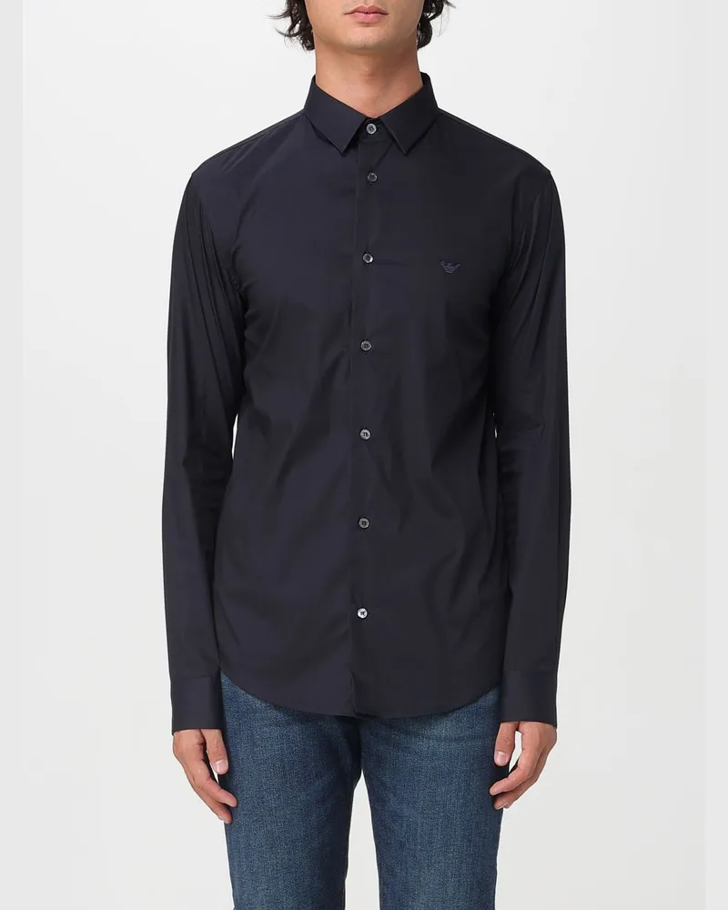 Emporio Armani Hemd herren Blau
