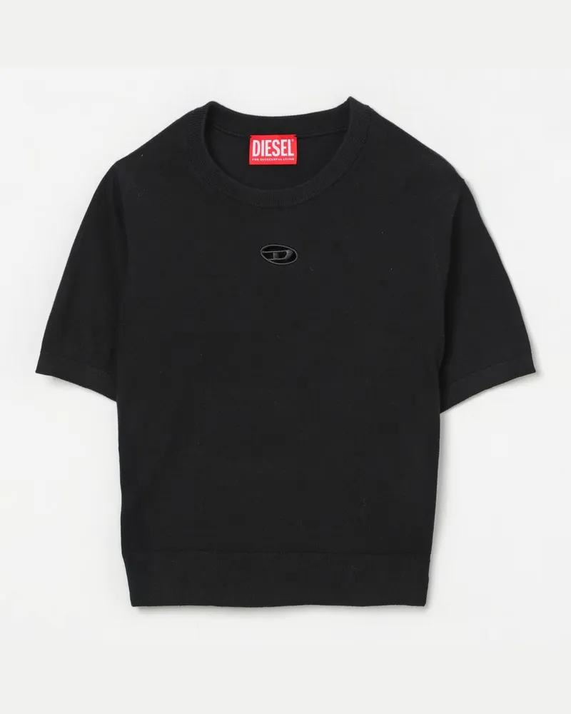 Diesel Pullover kinder Schwarz