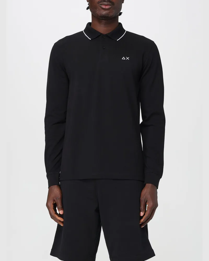 Sun68 Polo herren Schwarz