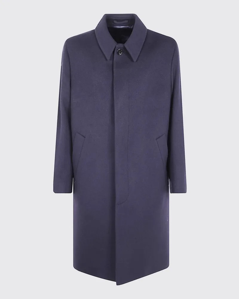 LARDINI Mantel herren Blau