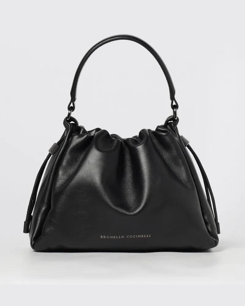 Brunello Cucinelli Schultertasche damen Schwarz