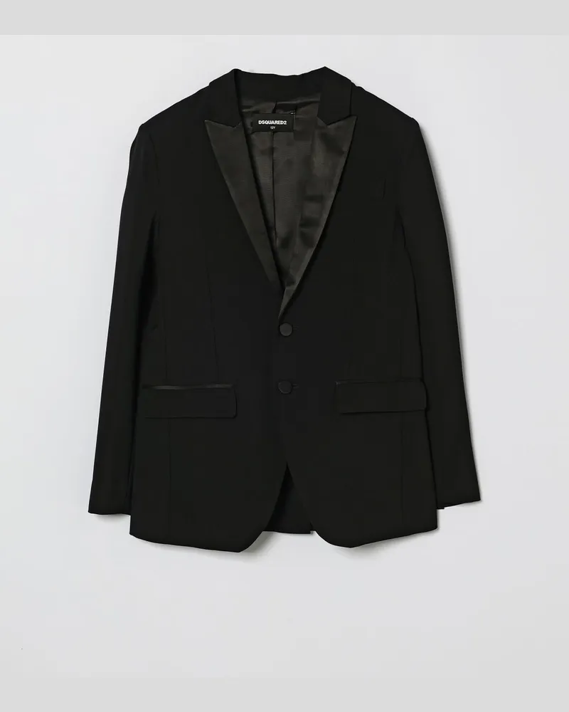 Dsquared2 Blazer aus Wollmischung Schwarz