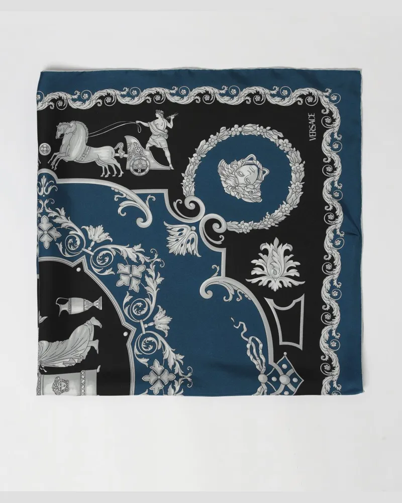 Versace Schal herren Schwarz