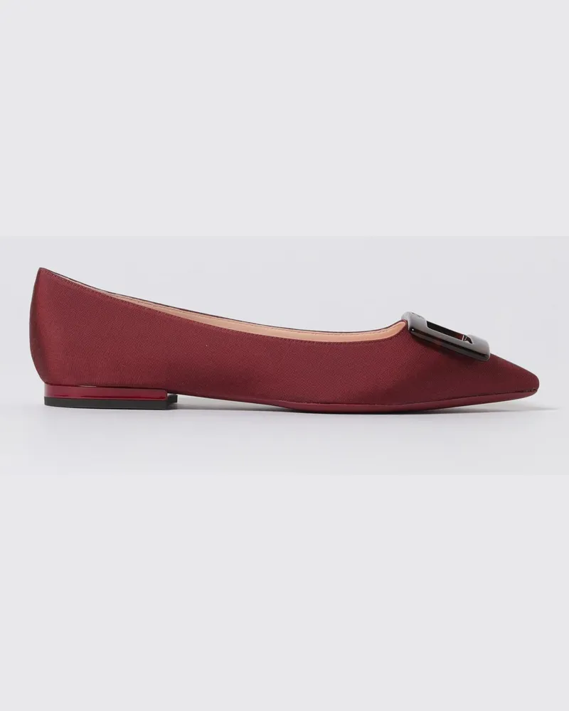 Roger Vivier Schuhe damen Weinrot