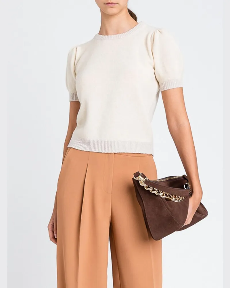 Twin-Set Top damen Cream