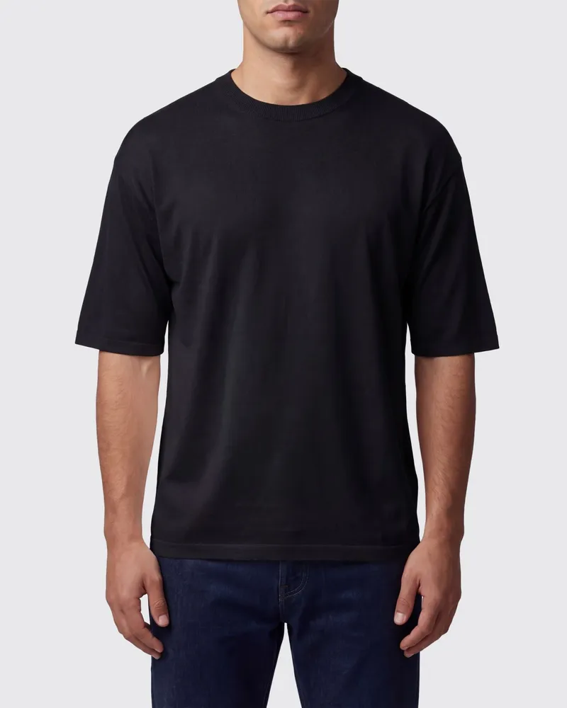 Roberto Collina T-shirt herren Schwarz