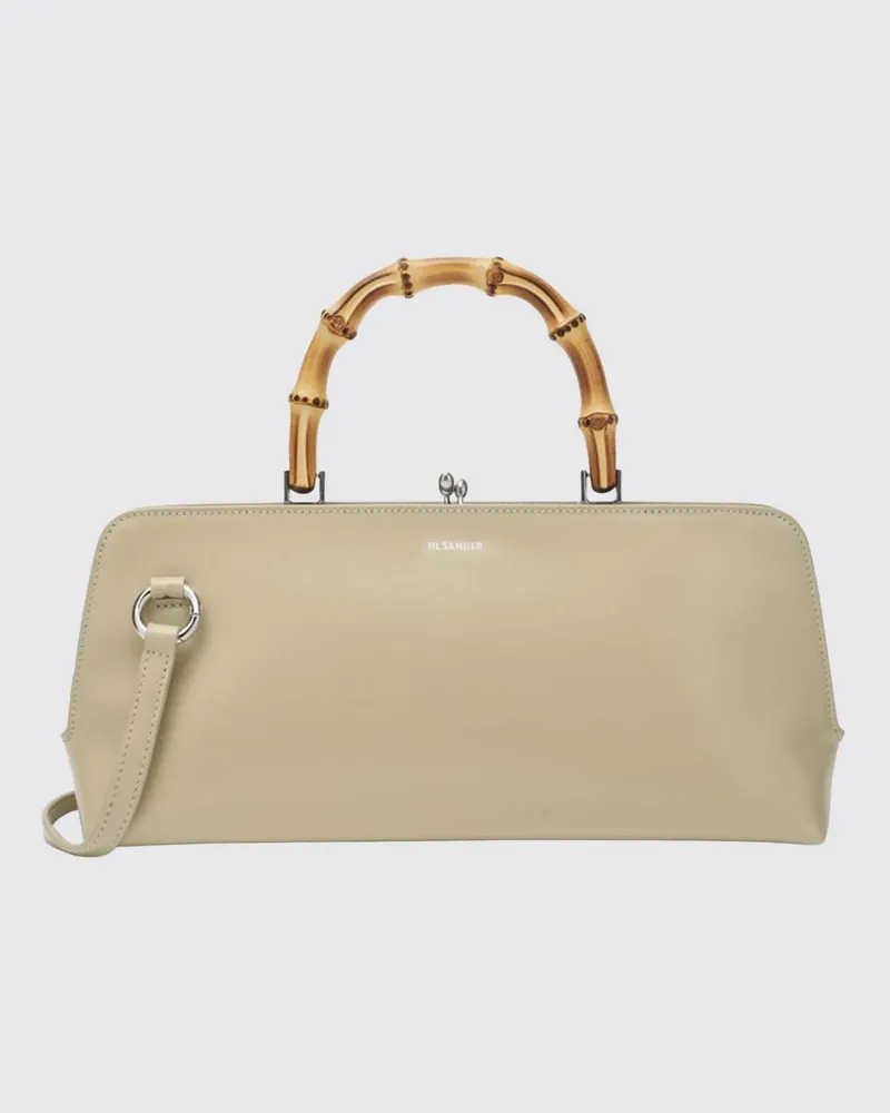 Jil Sander Schultertasche damen Beige