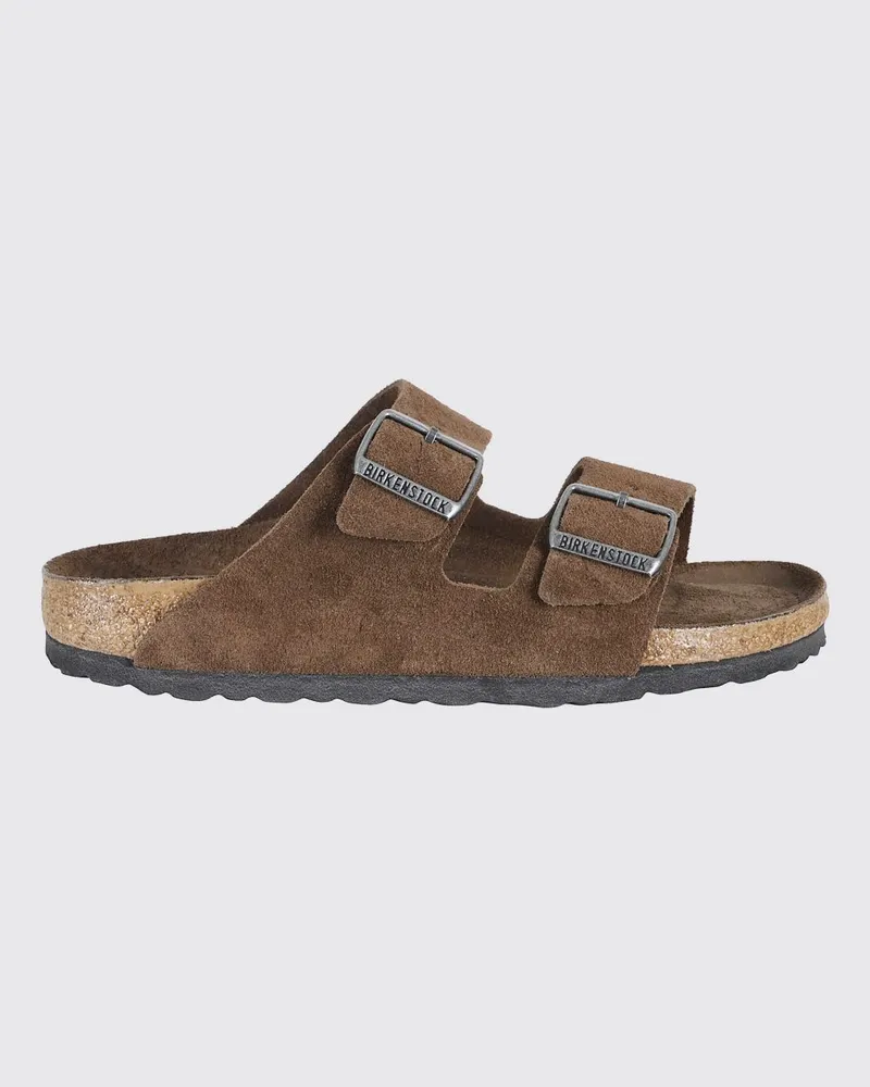 Birkenstock Arizona Wildleder-Sandalen Braun