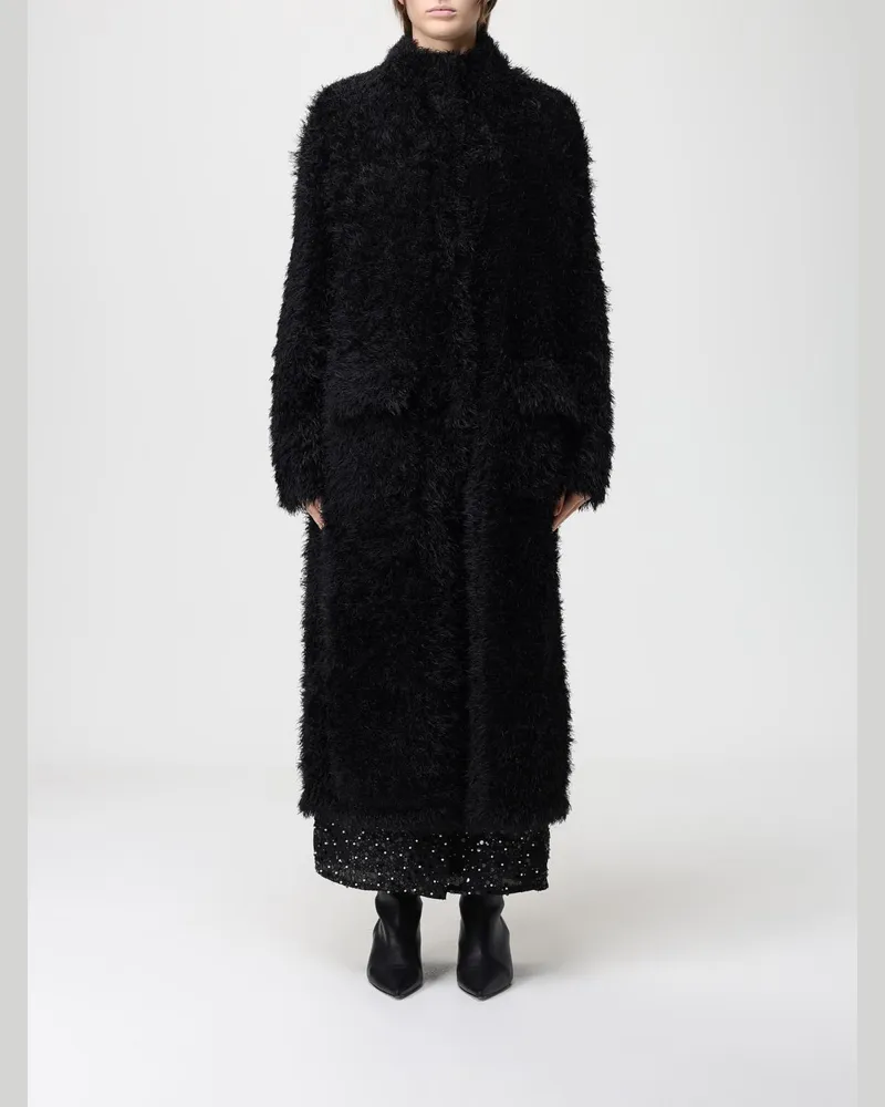 Emporio Armani Mantel damen Schwarz