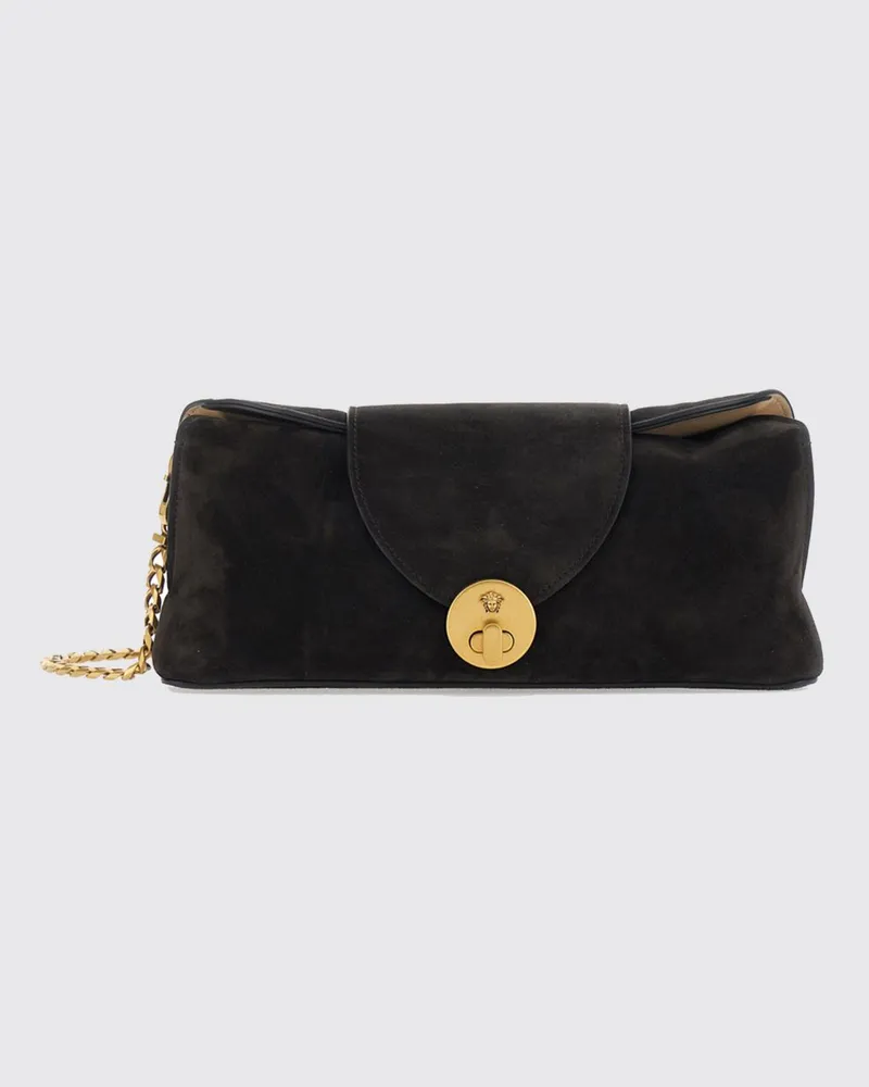 Versace Handtasche damen Kaffee