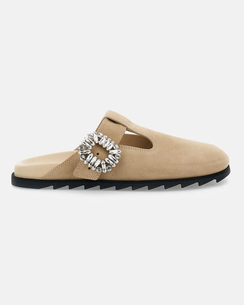 Roger Vivier Flache sandalen damen Beige