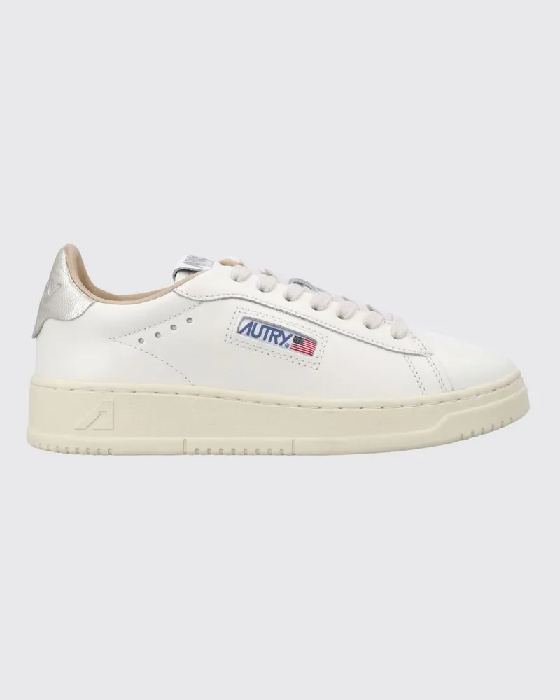 AUTRY Low-Top-Sneakers Dallas Low aus glattem Rindsleder Weiß