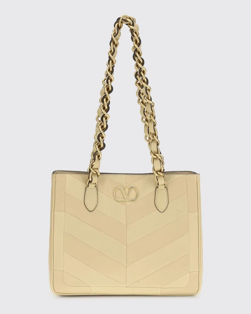 Valentino Garavani Schultertasche damen Beige