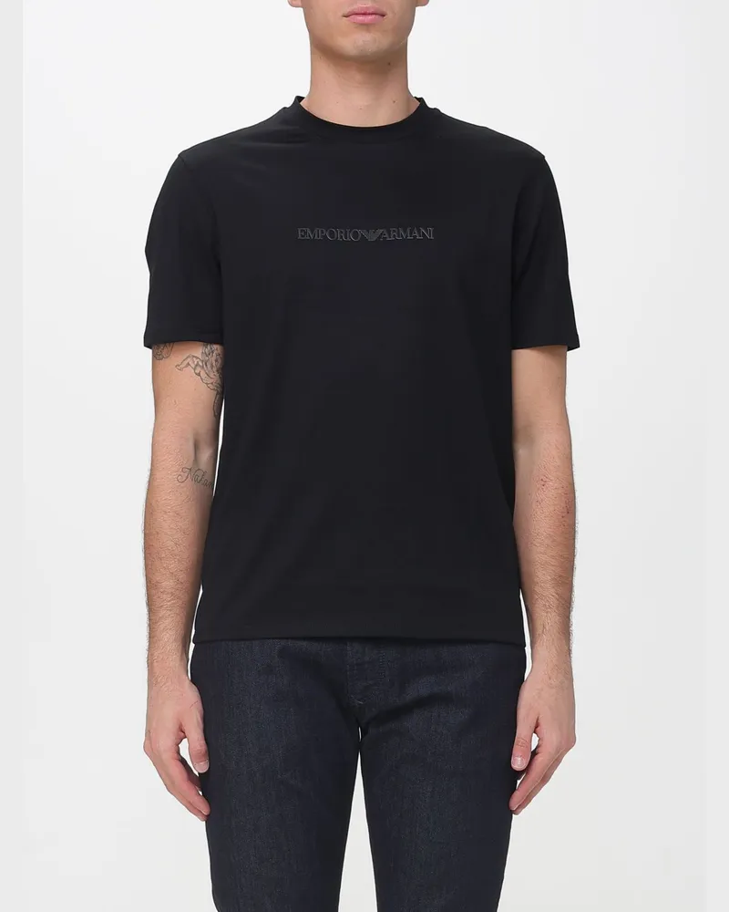 Emporio Armani T-shirt herren Schwarz