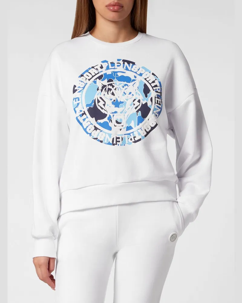 Philipp Plein Sweatshirt damen Weiß