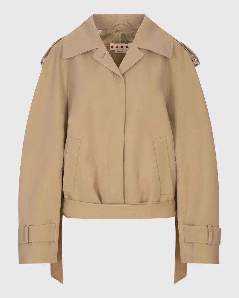 Marni Mantel damen Braun