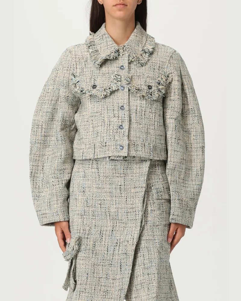 Ganni Jacke damen Blau