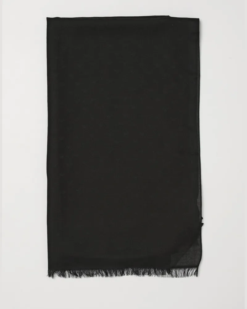 Emporio Armani Schal herren Schwarz