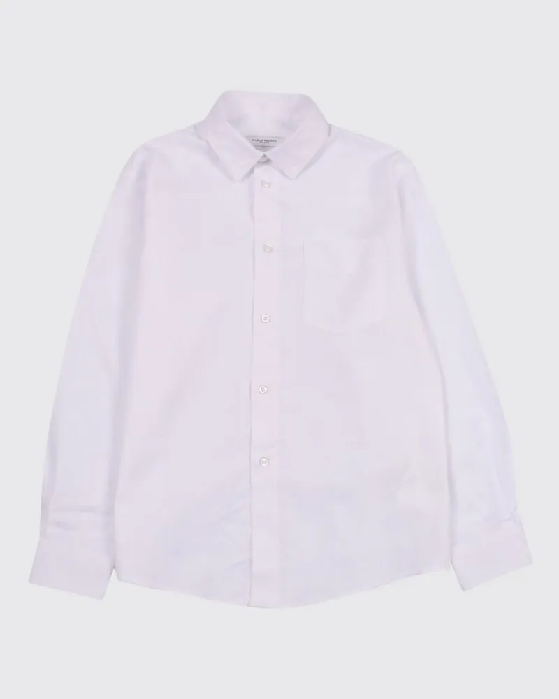 Paolo Pecora Milano Hemd kinder Weiß