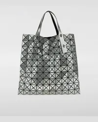 Issey Miyake Schultertasche Silber