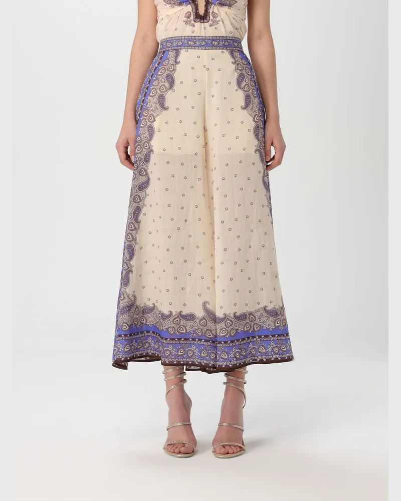Zimmermann Hose damen Violett