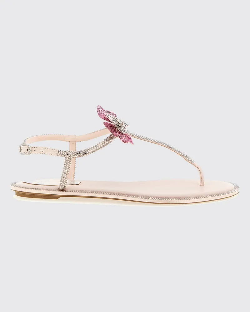 René Caovilla Flache sandalen damen Pink