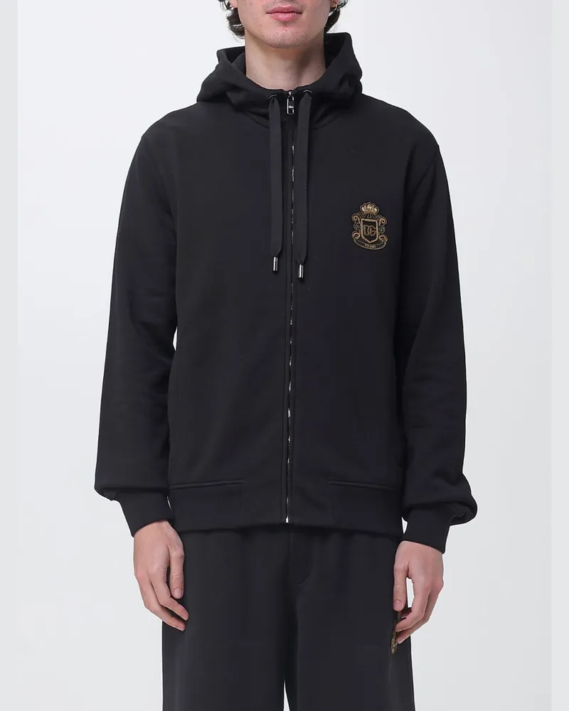 Dolce & Gabbana Sweatshirt herren Dolce & Gabbana Schwarz