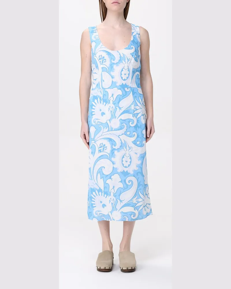 Etro Kleider damen Hellblau