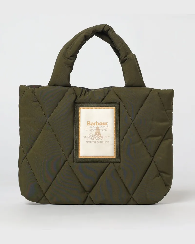 Barbour Schultertasche damen Olive