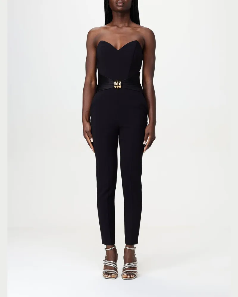 Elisabetta Franchi Kleider damen Schwarz