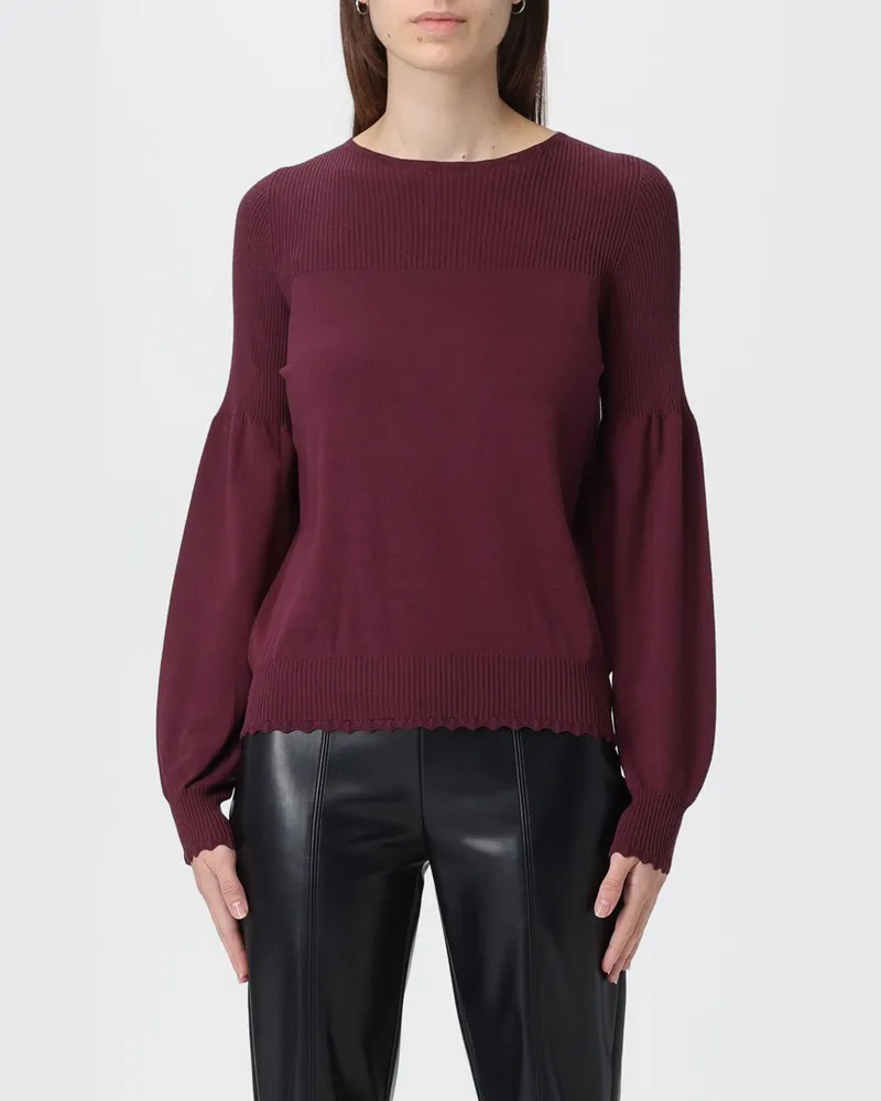 Twin-Set Top damen Weinrot