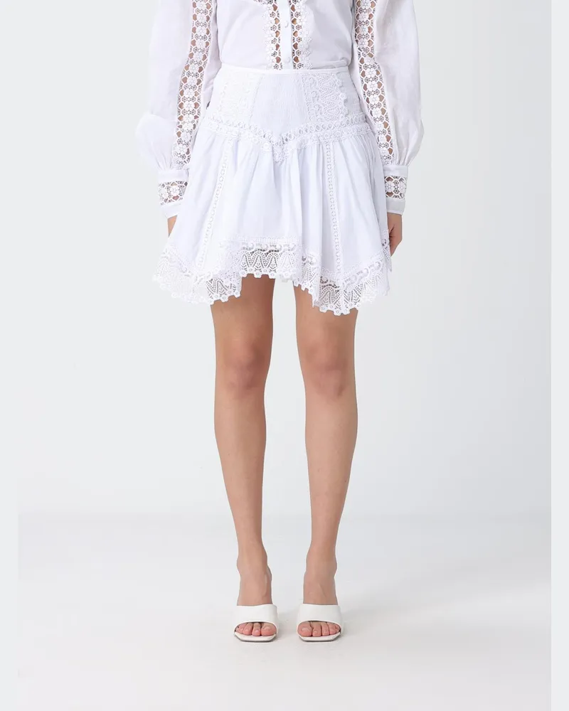 Charo Ruiz Rock damen  Ibiza Weiß