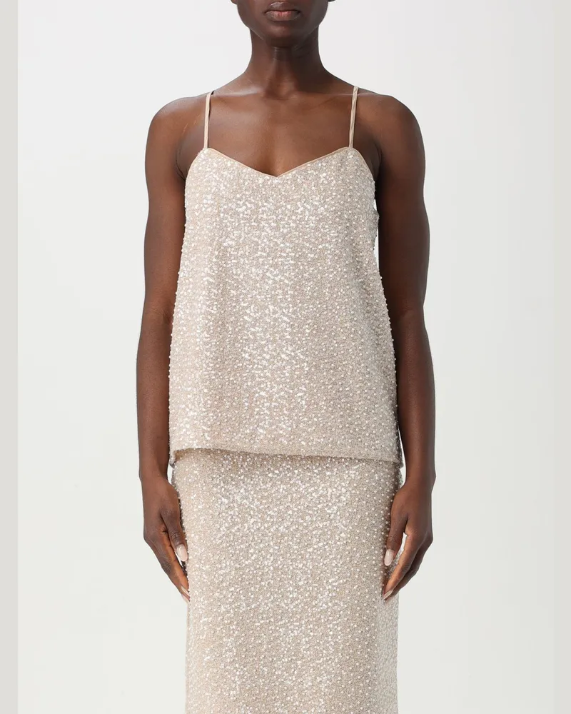 Twin-Set Top damen Gold