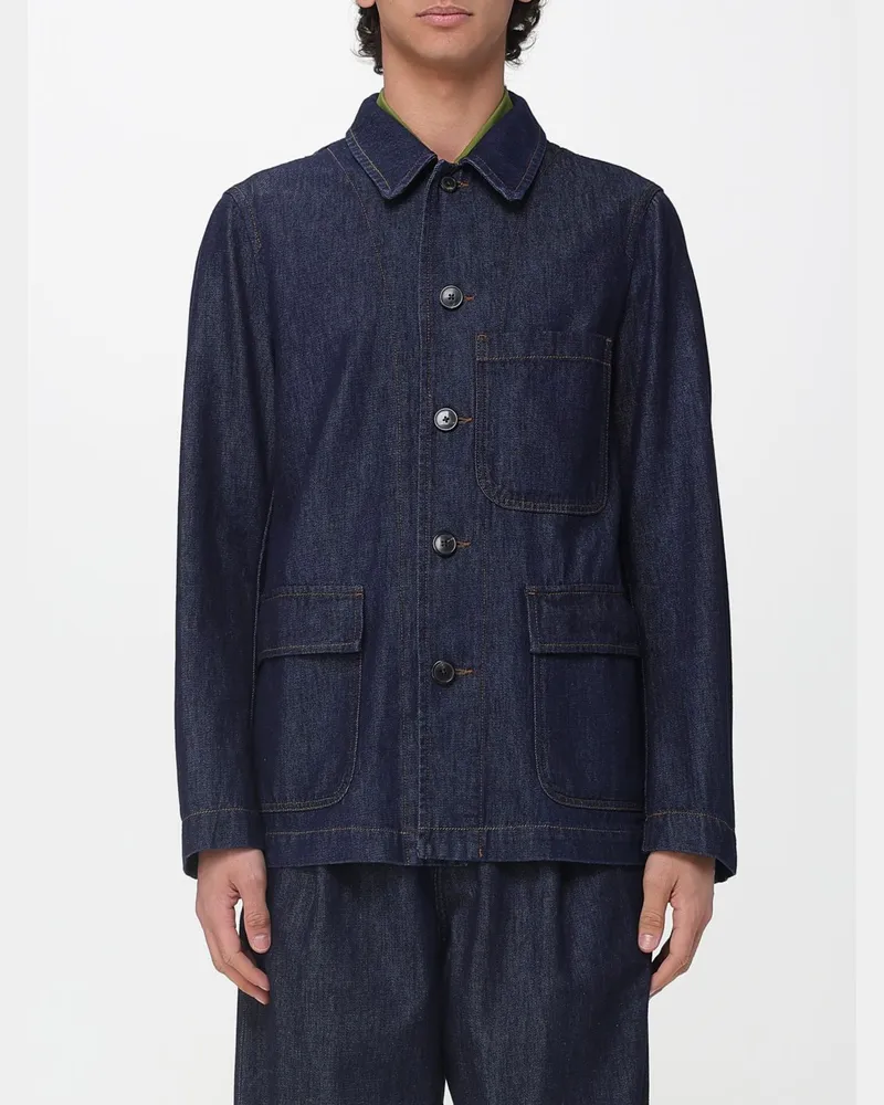 Dries van Noten Jacke herren Blau