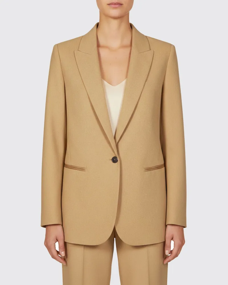 forte_forte Jacke damen Beige