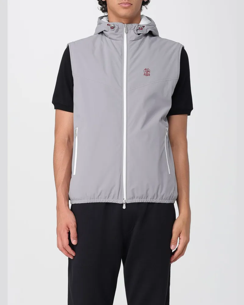 Brunello Cucinelli Jacke herren Grau