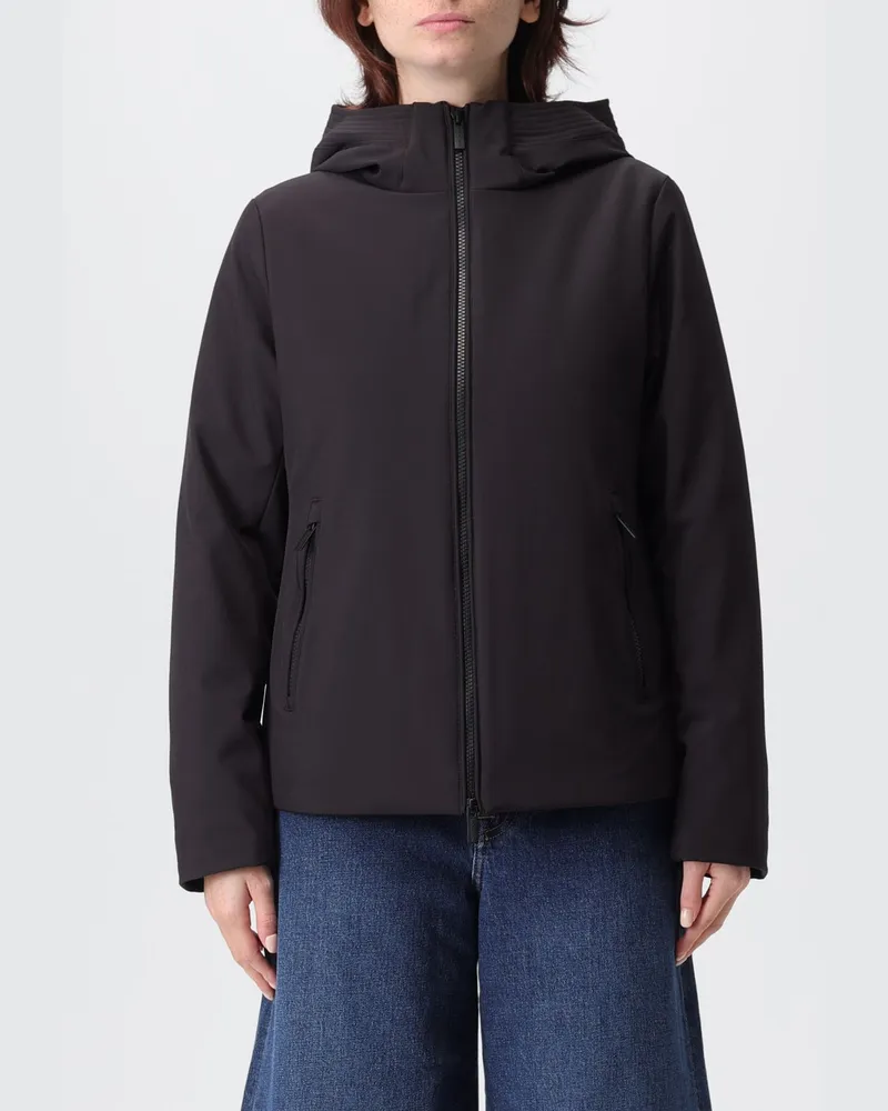 Woolrich Mantel damen Schwarz