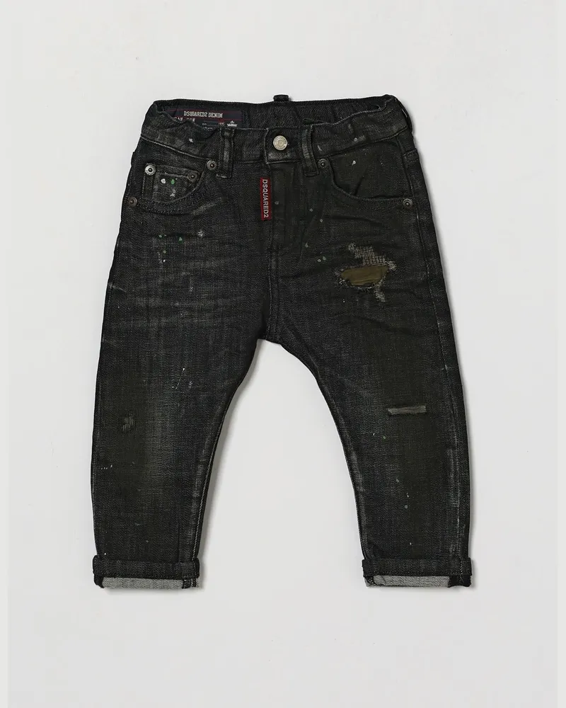 Dsquared2 Slim-Fit-Jeans für Jungen aus Distressed-Denim Denim