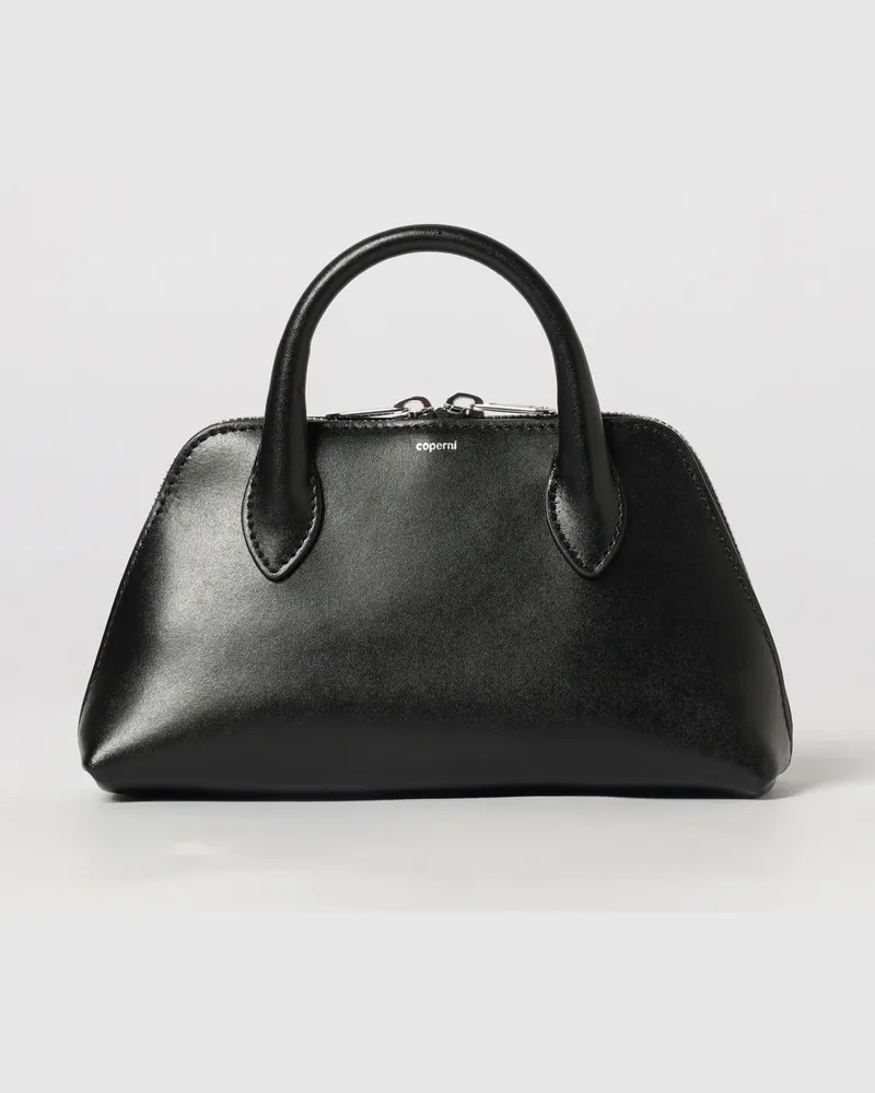 COPERNI Duffle Mini-Handtasche aus glattem Rindsleder Schwarz