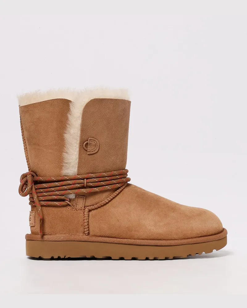 UGG Flache stiefeletten damen Braun