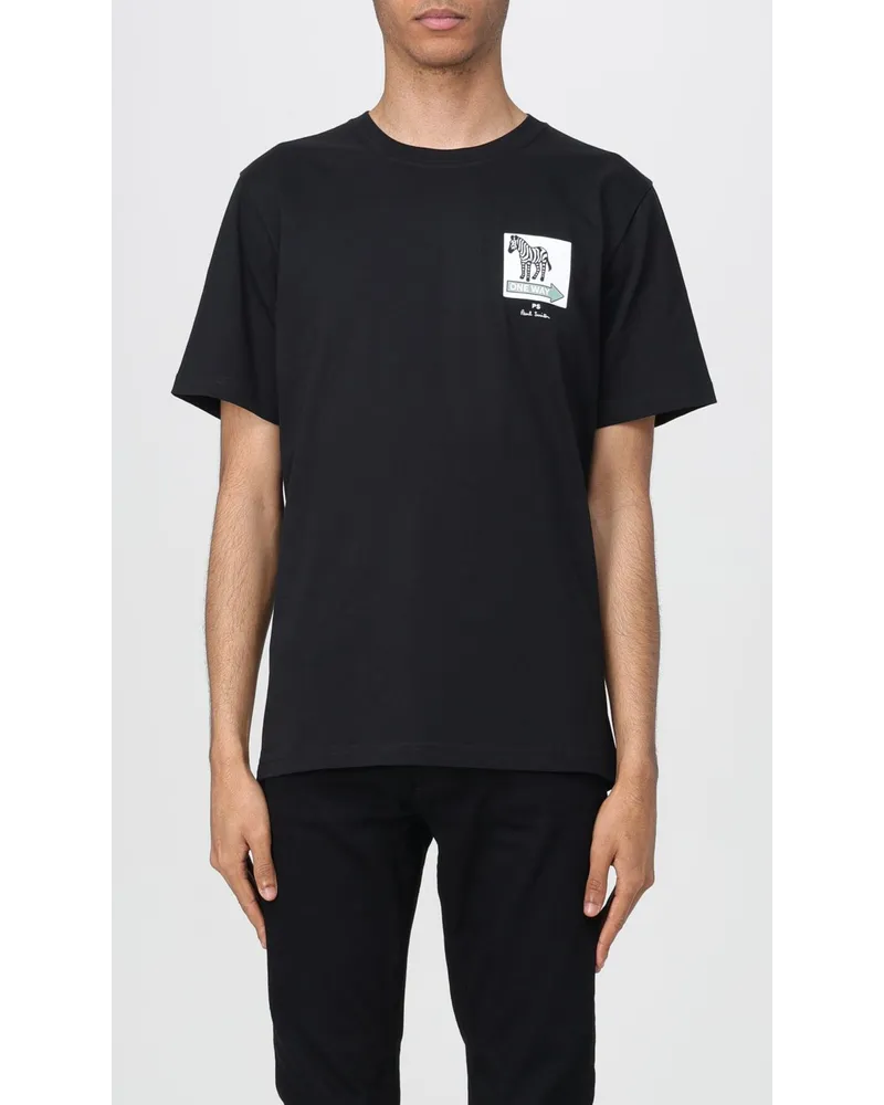 Paul Smith T-shirt herren Schwarz