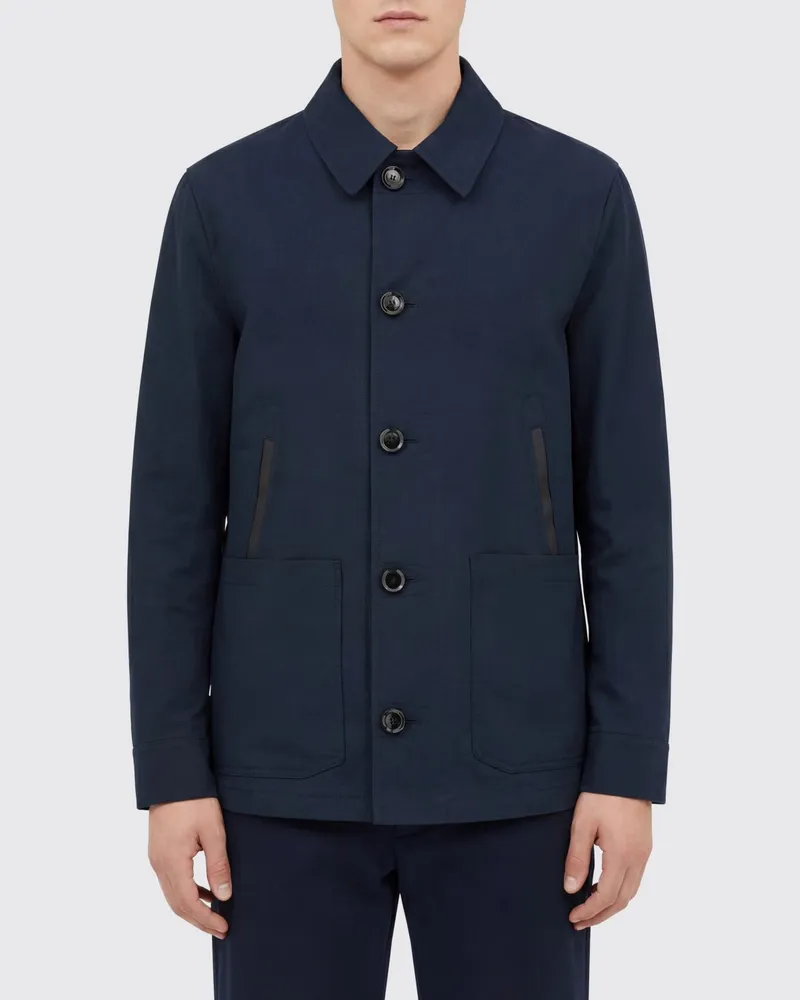 Brioni Jacke herren Blau