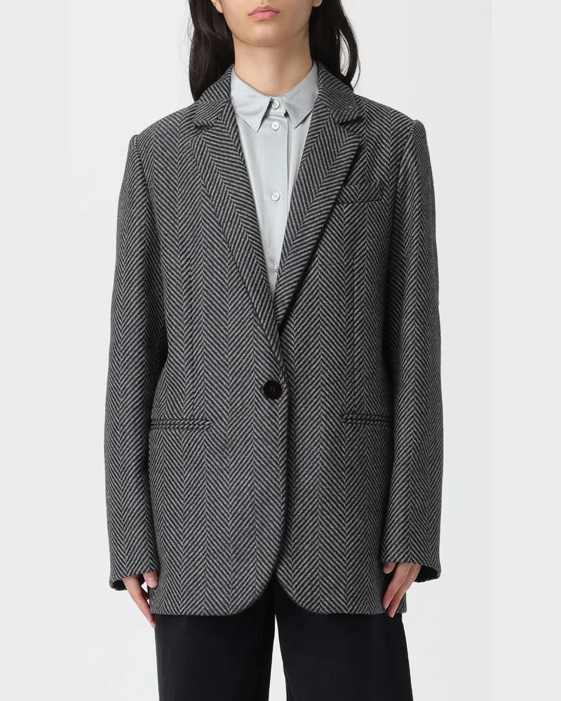 forte_forte Blazer damen Grau