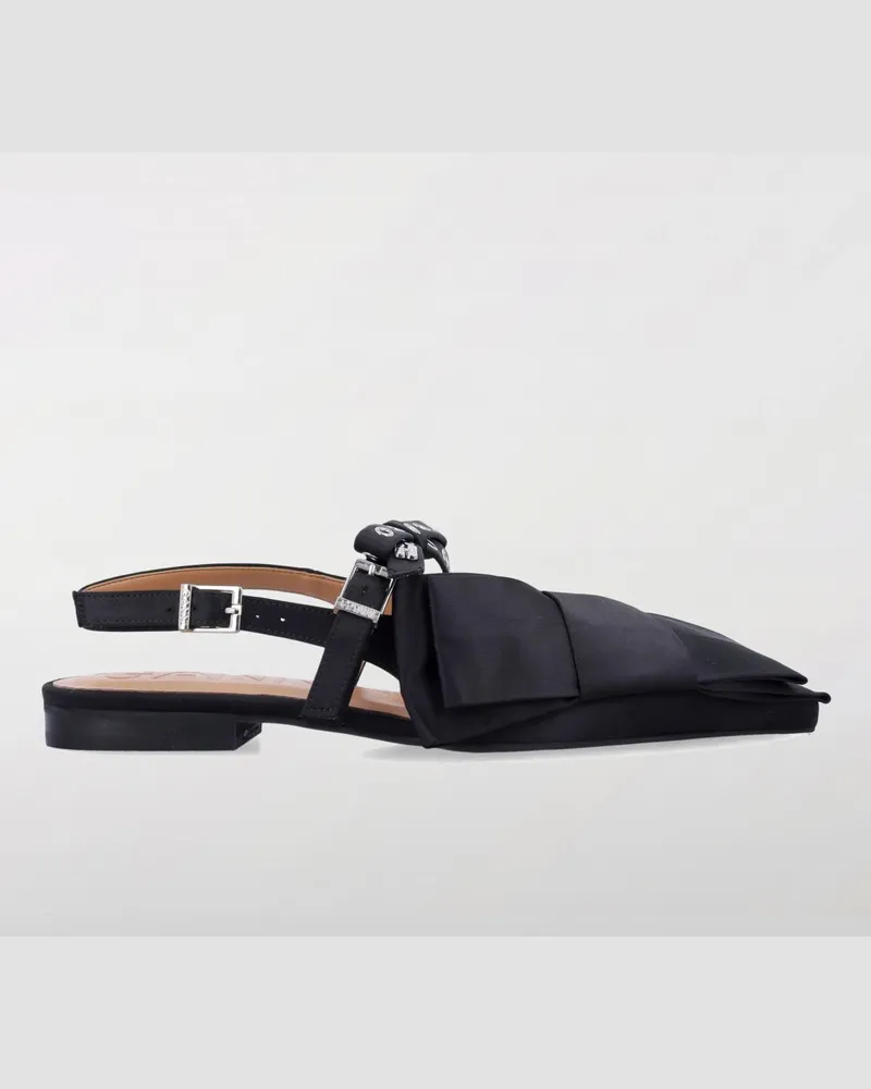 Ganni Flache schuhe damen Schwarz