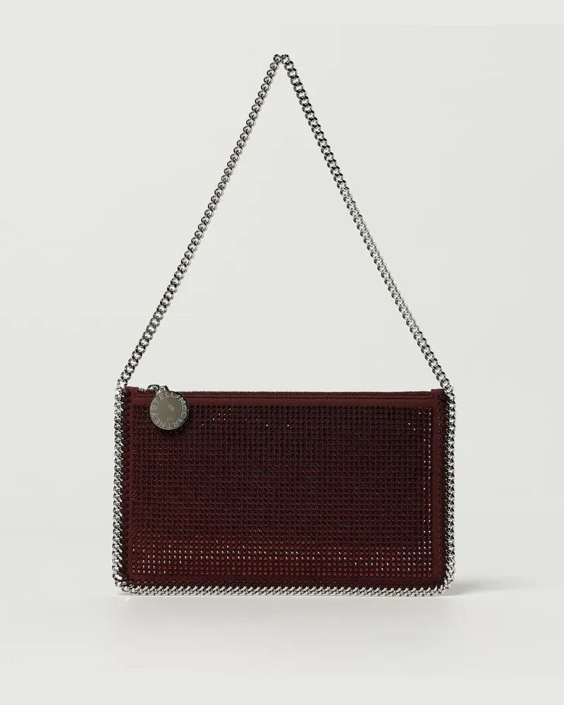 Stella McCartney Clutch damen Burgunderrot