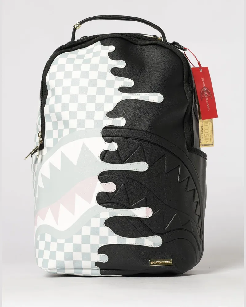 Sprayground Rucksack aus karierter Saffiano-Baumwolle Bunt